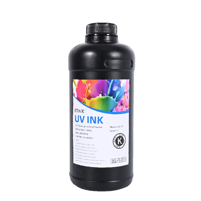 A tinta macia liderada por UV é adequada para a cabeça de impressão Epson para imprimir couro