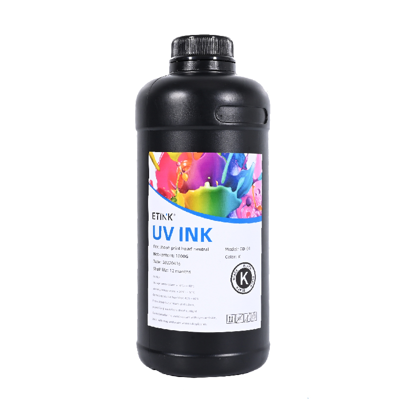 A tinta macia liderada por UV é adequada para a cabeça de impressão Ricoh para imprimir PVC de acrílico